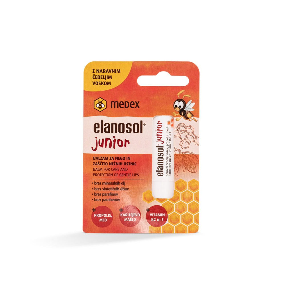 Medex Elanosol Junior balzam za usne 4,5 g