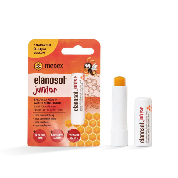Medex Elanosol Junior balzam za usne 4,5 g