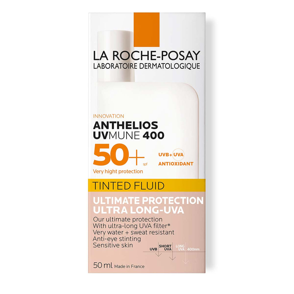 La Roche-Posay Anthelios UVMune 400 tonirani fluid SPF50+ 50 ml