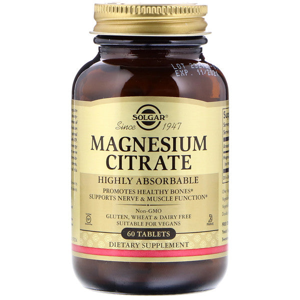 Solgar Magnesium Citrate 60 tableta