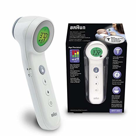 BRAUN toplomjer digitalni beskontaktni BNT 400