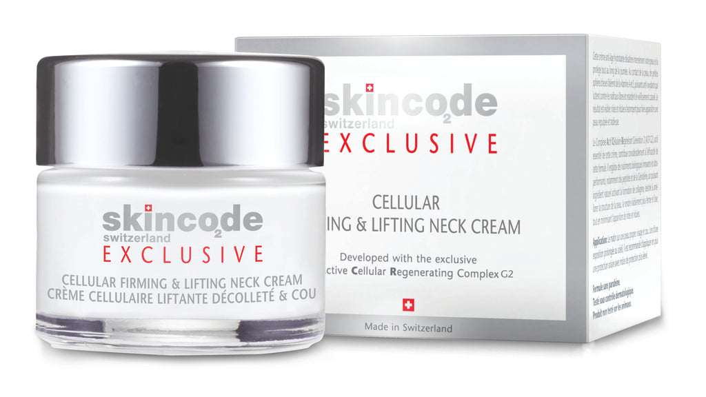 Skincode Exclusive Celularna krema za lifting i učvršćivanje vrata 50 ml