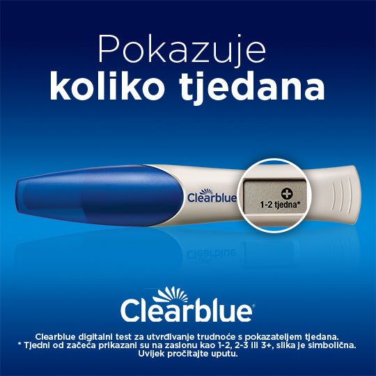 Clearblue Digital test za utvrđivanje trudnoće