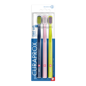 Curaprox CS 1560 Soft četkica za zube 3 komada