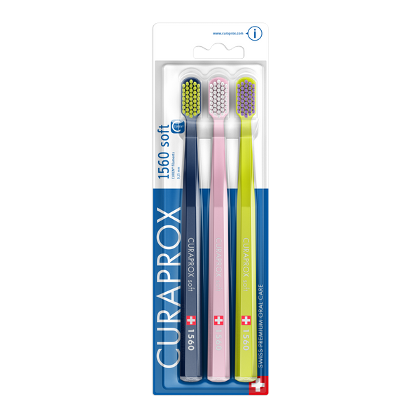 Curaprox CS 1560 Soft četkica za zube 3 komada