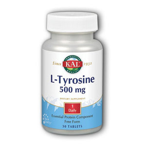 Kal L-Tyrosine 500mg 30 tableta