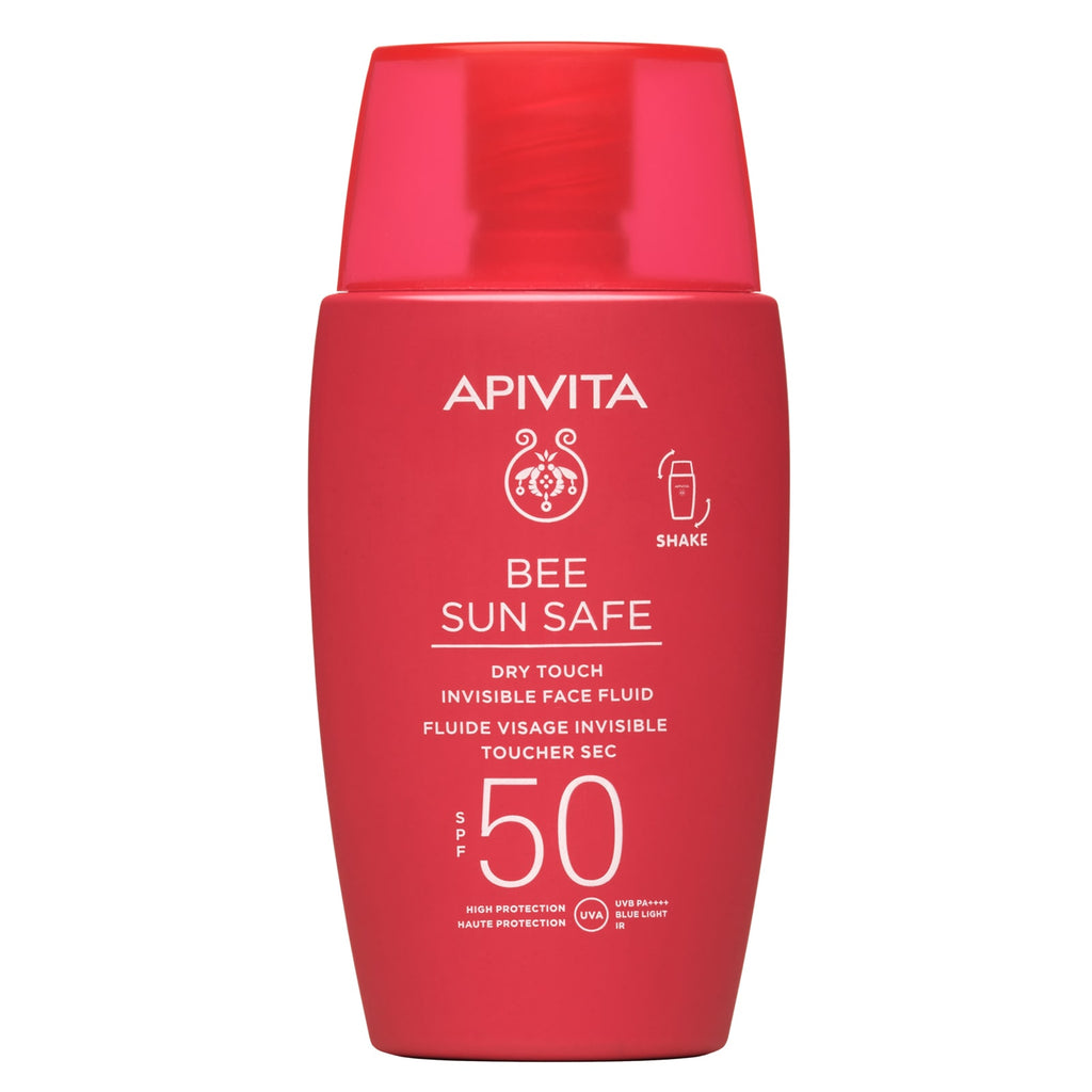 Apivita Bee Sun Safe dry touch fluid za lice SPF50+ 50 ml