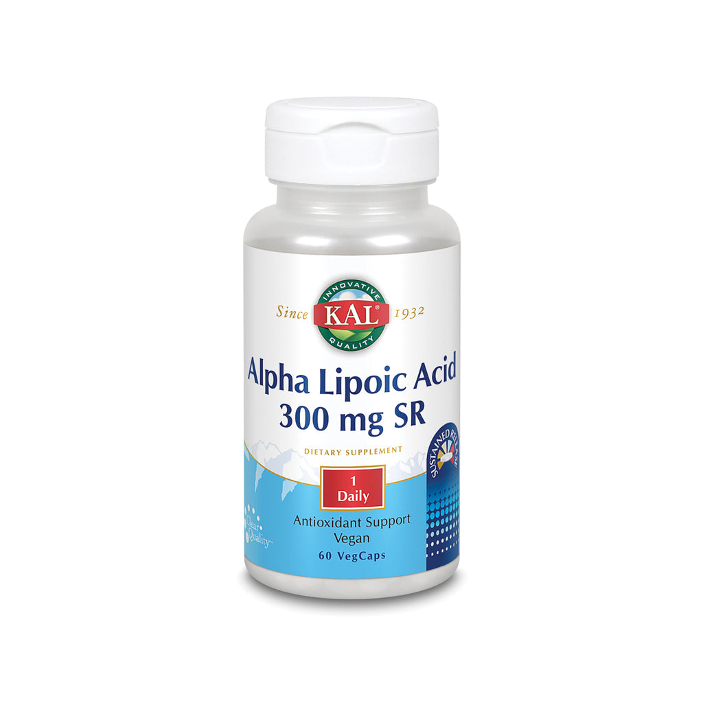 Kal Alpha Lipoic Acid SR 300mg, 60 kapsula