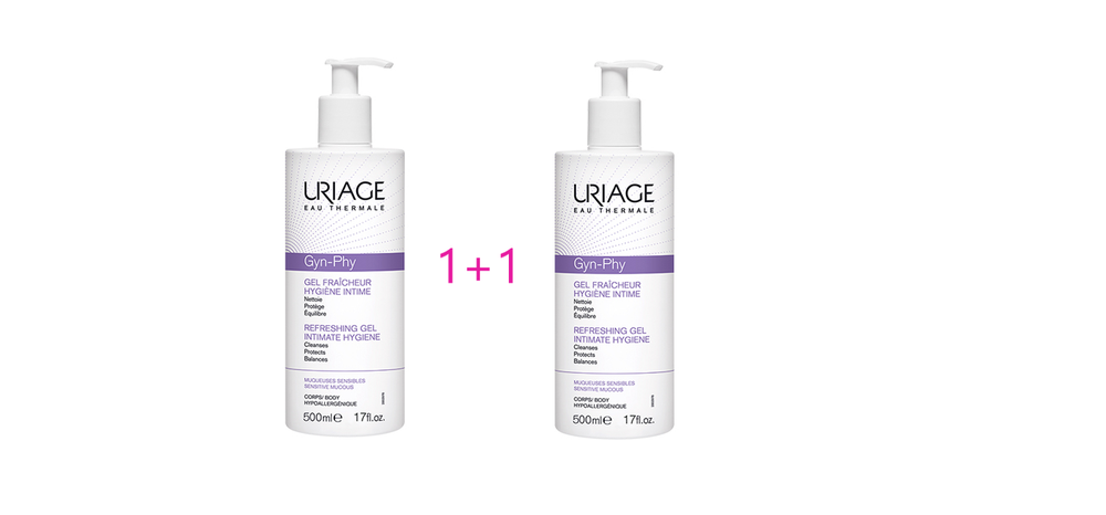 Uriage Gyn-Phy gel 500 ml 1+1 GRATIS