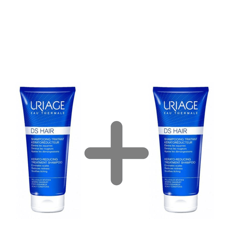 Uriage D.S. HAIR keratoreducirajući šampon protiv peruti 150 ml 1+1 GRATIS