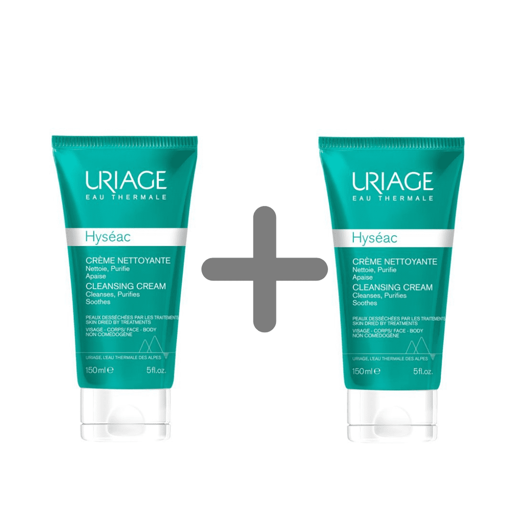 Uriage Hyseac kremasti sindet za pranje 150 ml 1+1 GRATIS