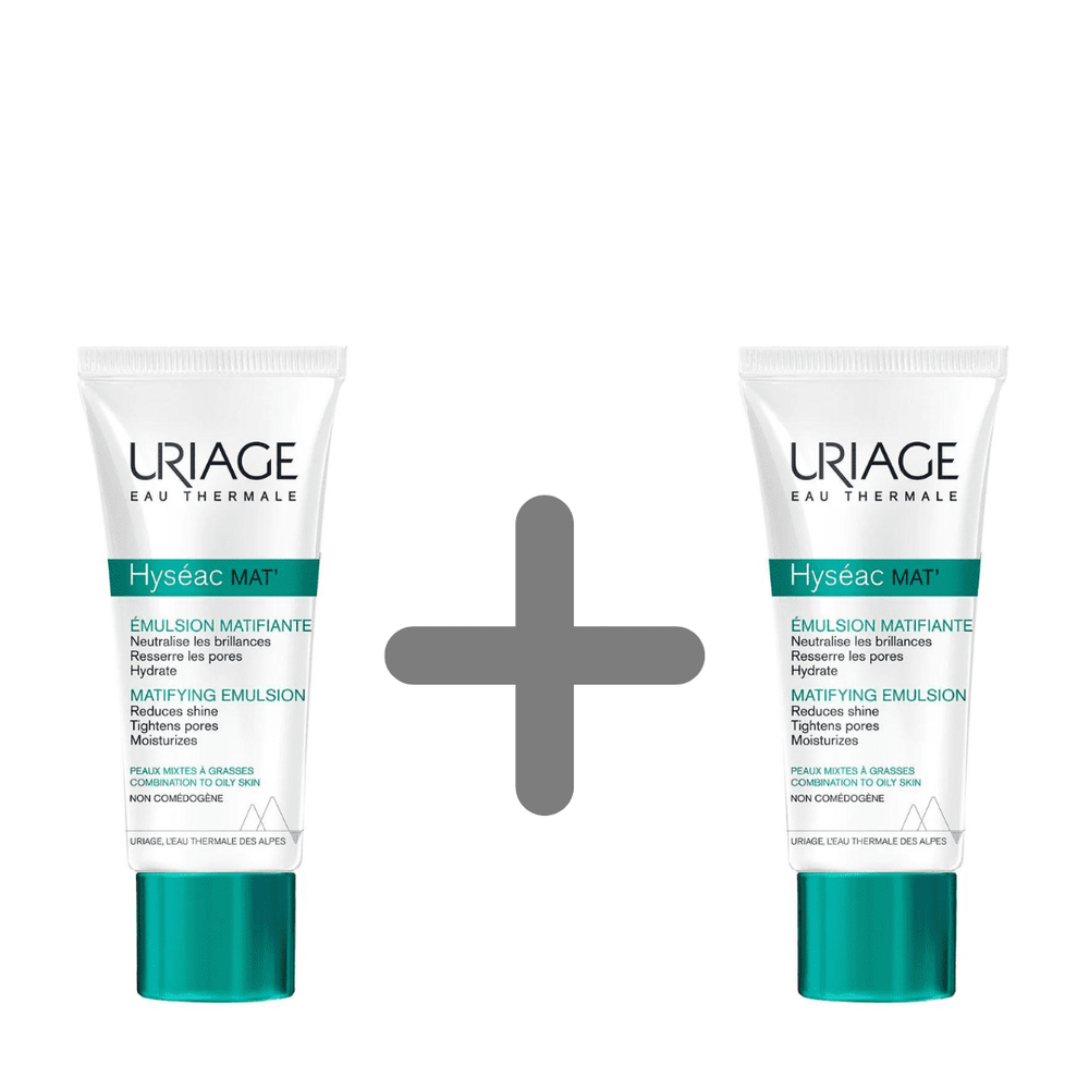 Uriage Hyseac mat emulzija 40 ml 1+1 GRATIS