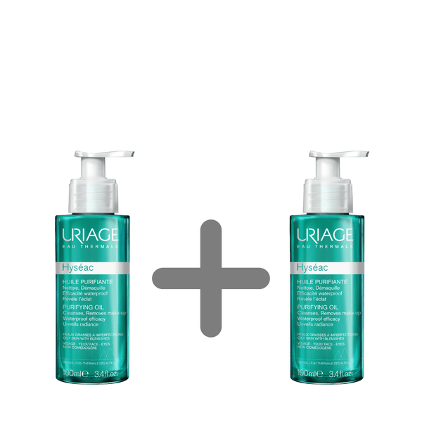 Uriage Hyseac pročišćavajuće ulje za čišćenje lica i uklanjanje šminke 100 ml 1+1 GRATIS