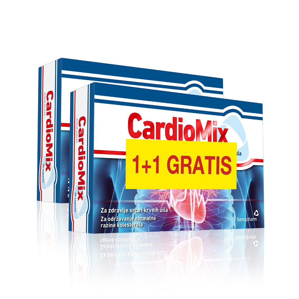 Hamapharm CardioMix 30 kapsula 1+1 GRATIS