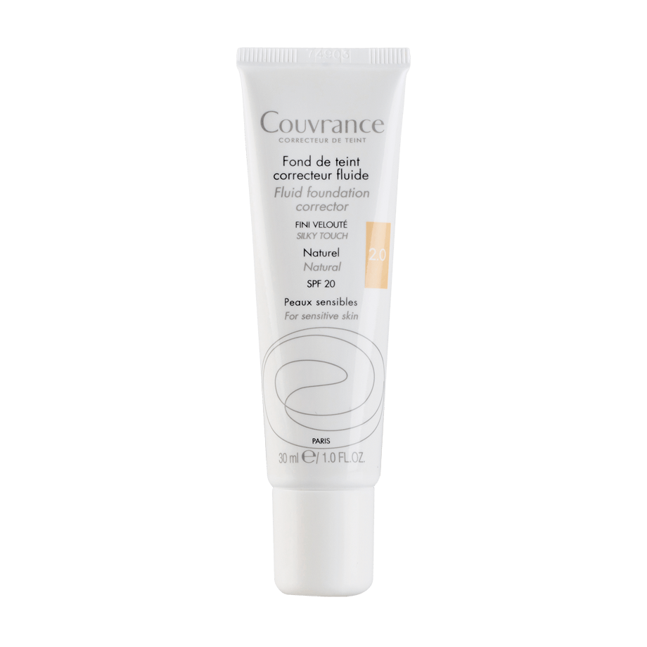 Avène Couvrance korektivni tekući puderi - SPF 20 Naturel (2.0) 30 ml