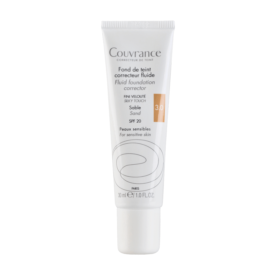 Avène Couvrance korektivni tekući puderi - SPF 20 Sable (3.0) 30 ml