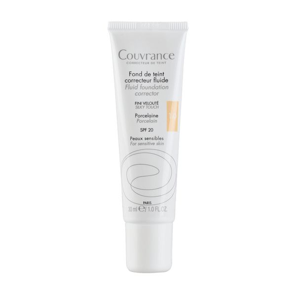 Avène Couvrance korektivni tekući puderi - SPF 20 Porcelaine (1.0) 30 ml