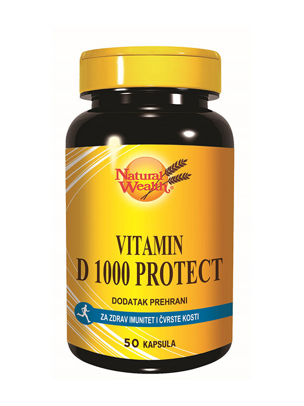 Natural Wealth Vitamin D 1000 Protect 50 kapsula