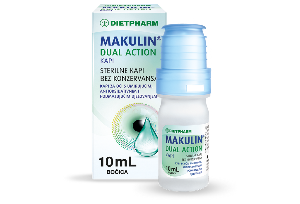 DIETPHARM Makulin Dual Action kapi za oči, 10 ml