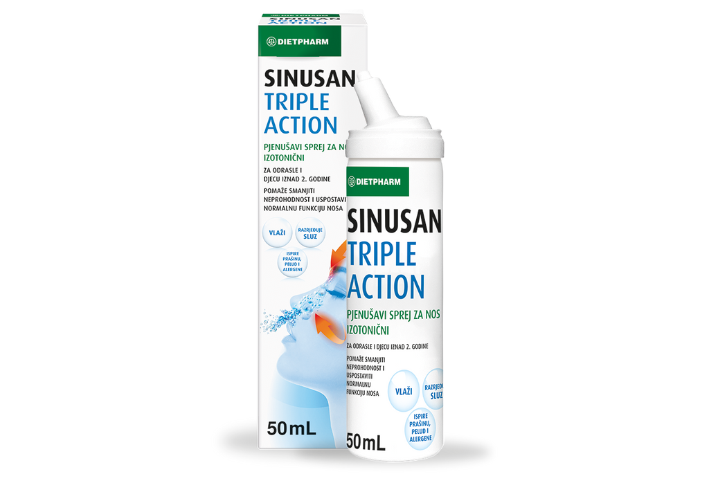 Dietpharm Sinusan Triple Action sprej, 50 ml