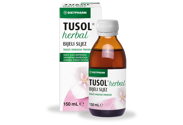 Dietpharm Tusol Herbal bijeli sljez 150 ml