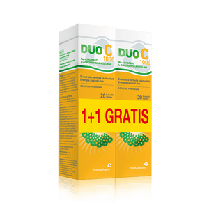 Hamapharm Duo C 1000 20 šumećih tableta 1+1 GRATIS