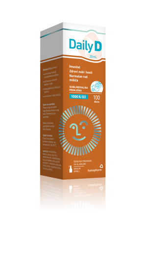 Daily D 1000 IU sprej 20 ml