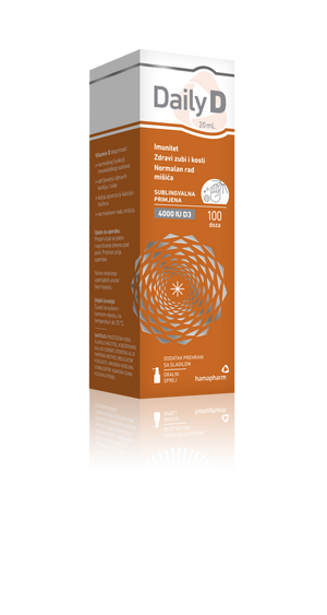 Daily D 4000 IU sprej 20 ml