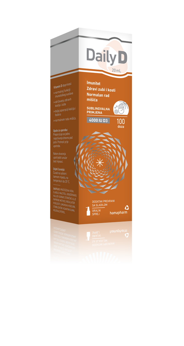 Daily D 4000 IU sprej 20 ml