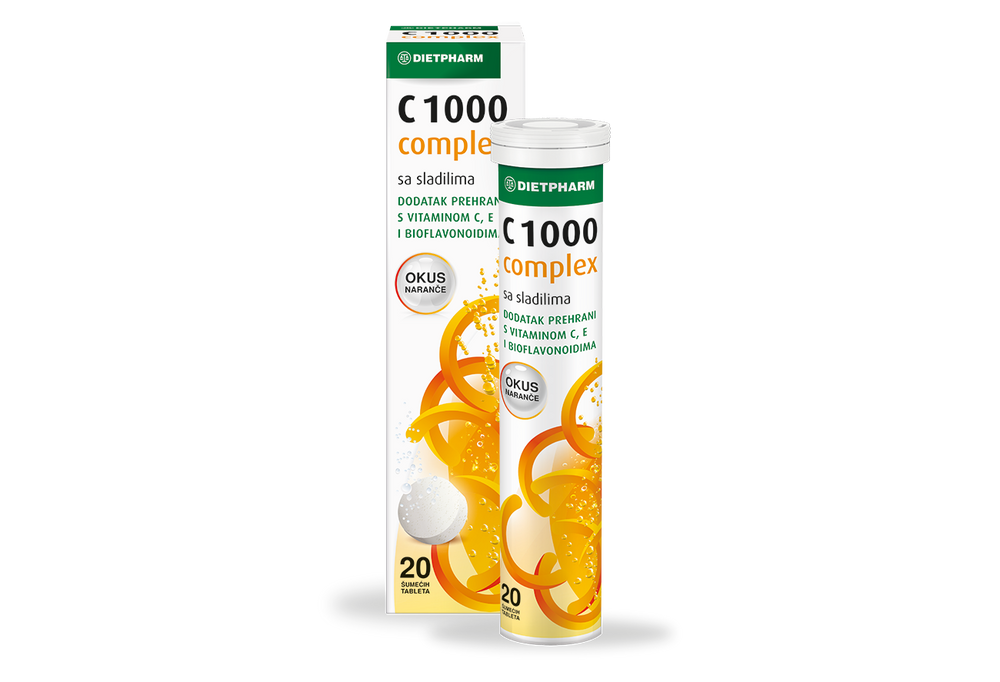 Dietpharm C 1000 Complex 20 šumećih tableta
