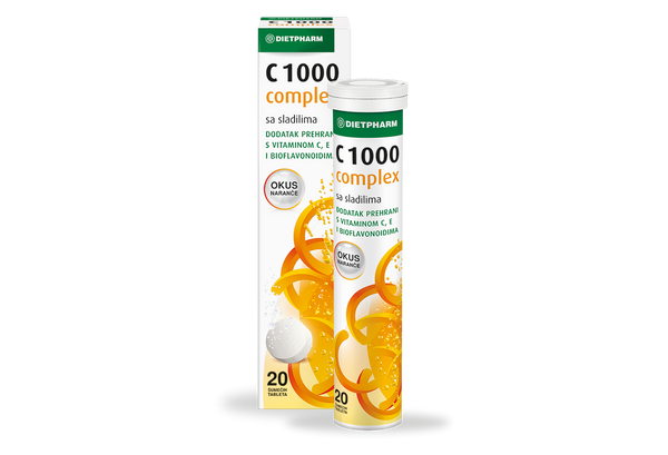 Dietpharm C 1000 Complex 20 šumećih tableta