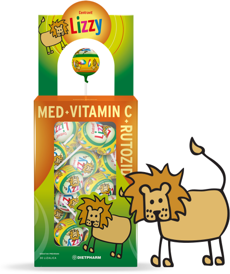 Dietpharm Lizzy Centravit® lizalica