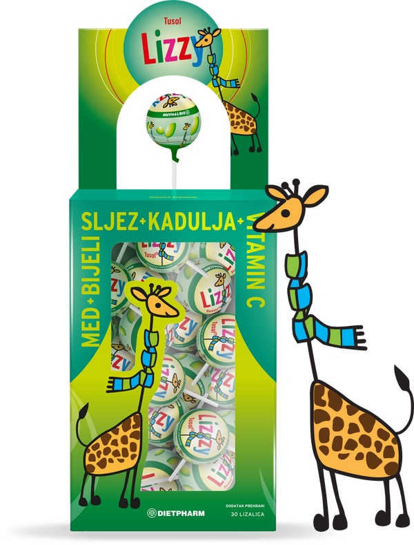 Dietpharm Lizzy Tusol® lizalica
