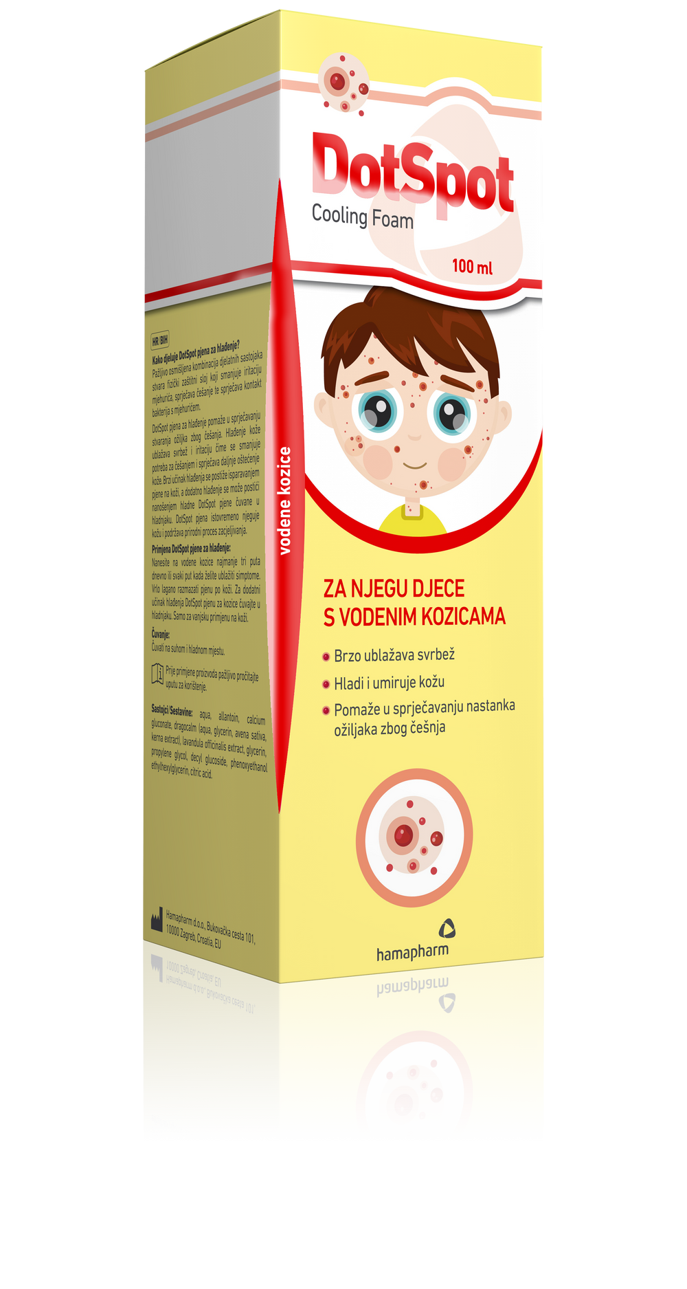 DotSpot pjena za kozice 100 ml