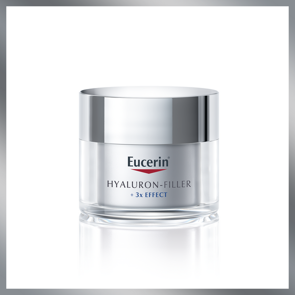 Eucerin Hyaluron-Filler 3x EFFECT dnevna krema za suhu kožu s SPF 15 50 ml
