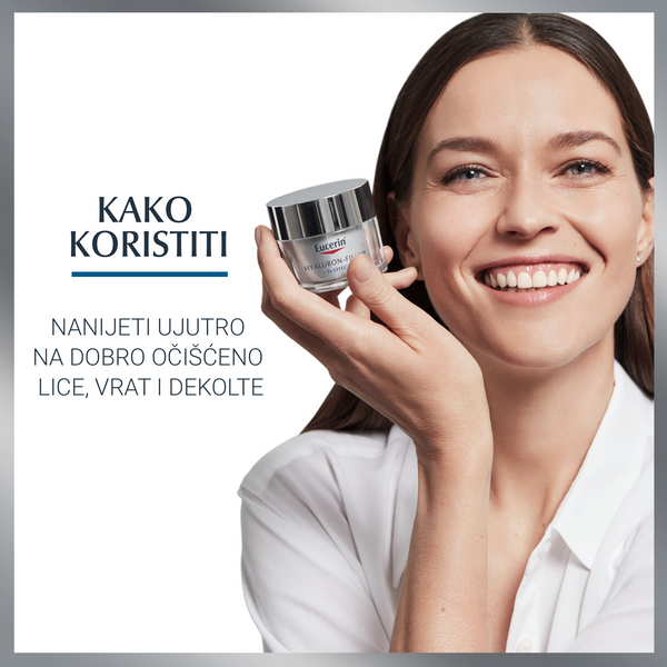 Eucerin Hyaluron-Filler 3x EFFECT dnevna krema za suhu kožu s SPF 15 50 ml