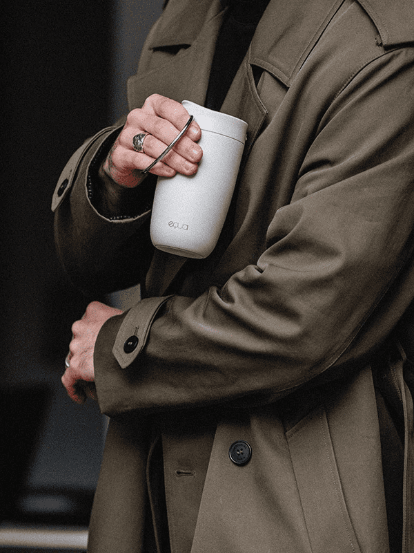 EQUA Cup Grey termo šalica 300 ml