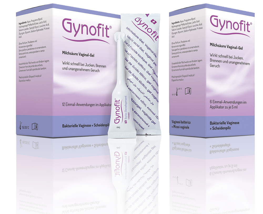 Gynofit vaginalni gel s mliječnom kiselinom, 6 aplikatora
