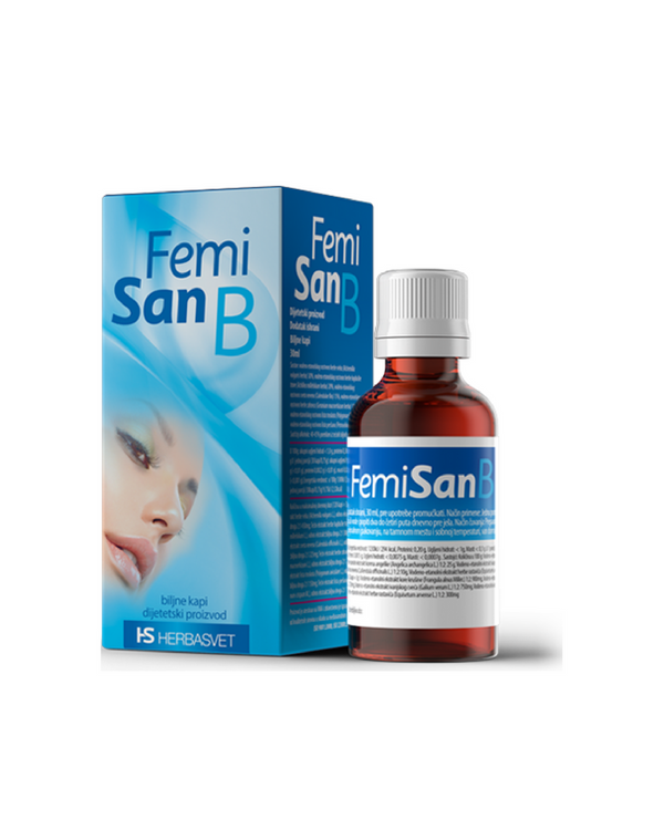 HerbaSvet Femisan B biljne kapi 30 ml