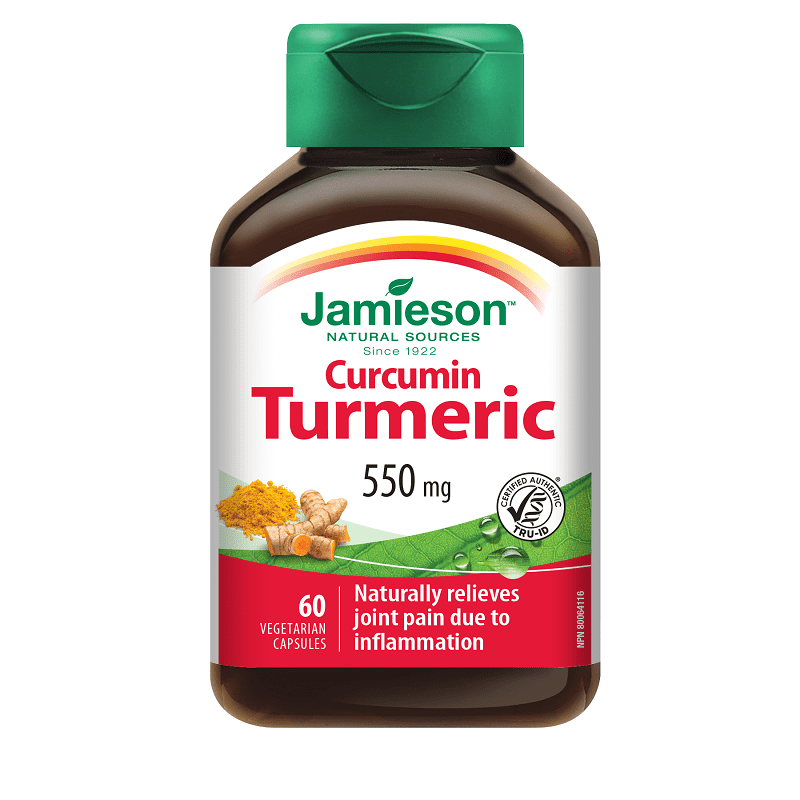 Jamieson Kurkuma 550 mg, 60 kapsula