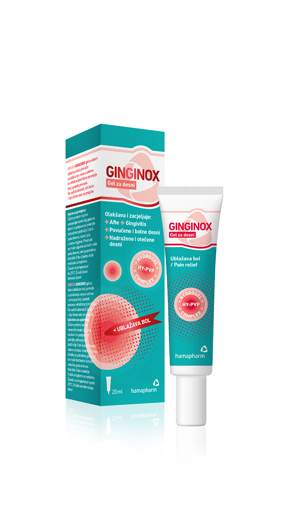 Hamapharm Ginginox gel za desni 20 ml