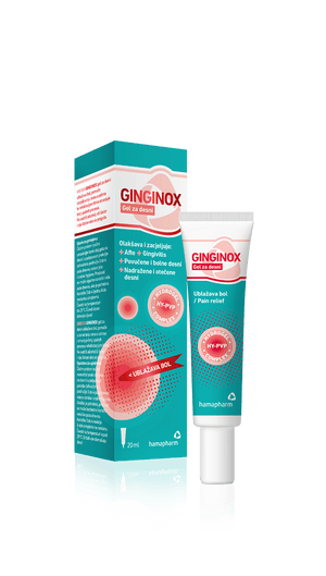 Hamapharm Ginginox gel za desni 20 ml