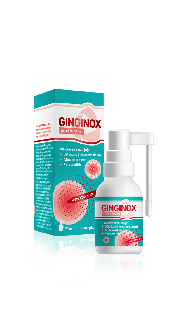 Hamapharm Ginginox sprej za desni, 20ml