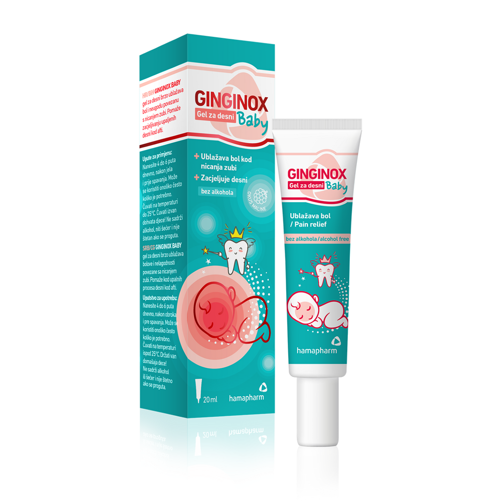 Hamapharm Ginginox Baby gel za desni 20 ml