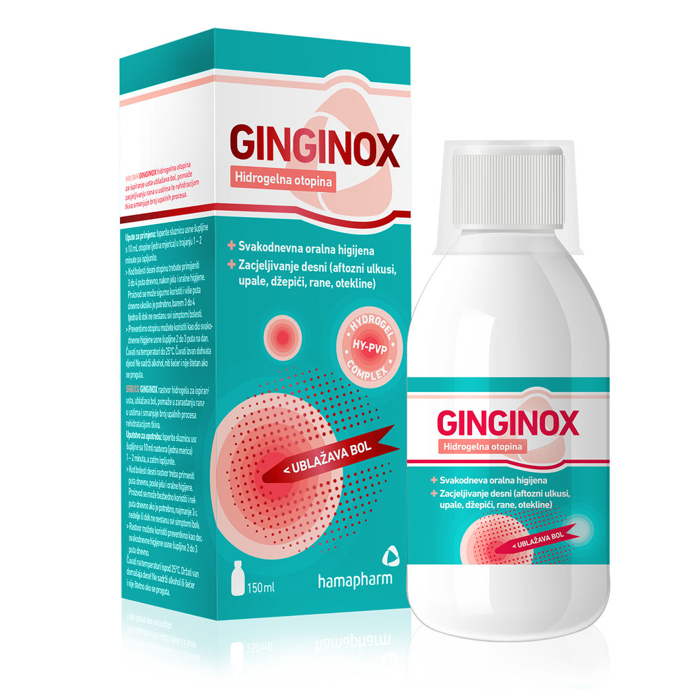 Hamapharm Ginginox hidrogelna otopina 150 ml