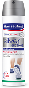 Hansaplast Silver Active sprej za stopala