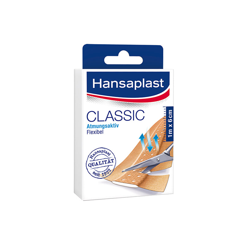 Hansaplast Classic flaster za rezanje, 1m x 6 cm