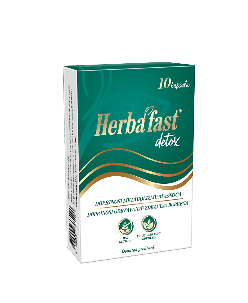 Herbafast Detox 10 kapsula