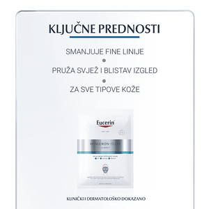 Eucerin Hyaluron-Filler 3x EFFECT maska za intenzivnu hidrataciju 1 kom