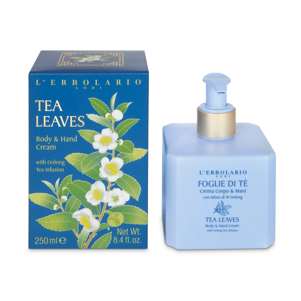 L'Erbolario Tea Leaves krema za tijelo i ruke, 250 ml